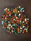 100gr Glass Beads -   b1310  - Bulk Lot Round 5mm