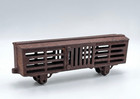 Vintage Cast Iron Livestock   Cattle Rail Car Locomotive Railroad Train 11-in 