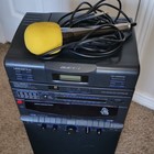 Vocopro Duet -ii Karaoke System Vp-890g  With Microphone Cassette Cd Deck Tested
