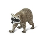 Raccoon Miniature Animal Safari Toy Figure 3 75  L 2  H
