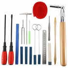 Piano Tuning Kits Professional 17 Pieces Tools Piano Repairing Accessories