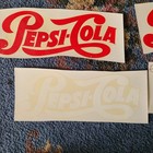 Vintage Pepsi Cola Unused Soda Machine Decals   y6 