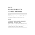 Package With Dry Mouth Activated Mouthwash - 16 Fl Oz Dry Mouth Oral Rinse -    