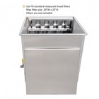 Stainless Steel Hood Filter Tank Without Lid