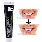 6 Pack Fluoride Free Mint Toothpaste Bamboo Charcoal Teeth Whitening