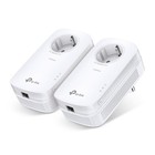 Tp-link Av1300 Gigabit Passthrough Powerline Starter Kit-new