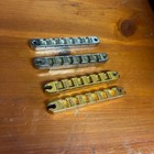 Lot Of 4  Vintage Gibson Abr-1 Bridges Gold   Chrome