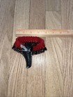 Vtg Leg Garter Tiny Gun   Holster Set Sexy Western Ris Gay Match