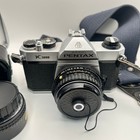 Pentax Asahi K1000 Film Camera Kit W  Smc Pentax-m 1 2 50mm   More  Works Great 
