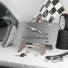 Jaguar Logo Vanity License Plate Car Tag     Aluminum Metal  steel Style 