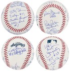 A League Of Their Own  rockford Peaches  Team Signed Baseball  11 Sigs  - Ss Coa
