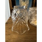 Godinger Silver Art Baroque Design Votive With Crystal Shade 7  Silver Plated
