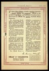 1914 Omar Turkish Blend Cigarettes Print Ad - Cosmopolitan Magazine Advertising