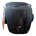Lowepro Edit 100 Digital video camera Bag Case W Strap Black Nylon New 