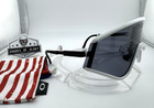 Oakley Eyeshade Heritage 30th 2014 White W  Grey Sunglasses Oo9259-06 New 9 9