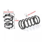 Compression Spring 2 0mm Wire Diameter 15-100mm Length Pressure Small Od 12-30mm