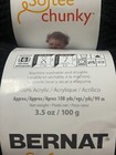 Bernat Softee Chunky Yarn Lot Of 3 Black  6 Super Bulky 3 5oz 108yd Acrylic New