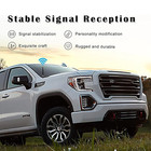 Flag Bullet Antenna 50 Cal For Chevrolet Silverado 1500 2500 3500 gmc Sierra Usa