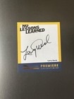 Signed Book    no Lessons Learned    - Making Of Curb Your Enthusiasm By Larry David