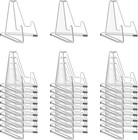 30 Pack Clear Card Stands  Arcylic Card Display For Sports Graded