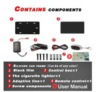 Vanish License Plate Frame For Cars Not For Street Use Offroad Use Only 