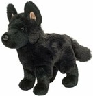 Douglas Harko Black German Shepherd Dog 8    Plush Toy Stuffed Animal Puppy Cuddle