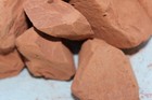 Natural Red Edible Clay Chunks   Ideal For Eating And Skin Care   4 Oz  110 G 