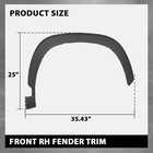 Front Right Fender Flare For Toyota Corolla Cross L Le Xle 2022 2023 756010a040