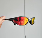 Vintage Oakley Penny   Juliet X-metal Sunglasses Gray Frame Ruby Lenses