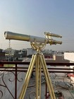 Vintage Brass Telescope With Tripod   Nautical Decor   Maritime Spyglass Antique