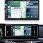 7  Double 2din Car Stereo Radio Fm Mirror Link Bluetooth Player Touch Screen Cam