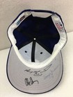Chicago Cubs Mlb Autographed Signed Hat 1998 - 1999 Morandini  Messmer  Caray