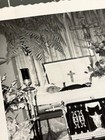 1950s Dead Man Post Mortem Funeral Casket Coffin Vinatge Snapshot Photo