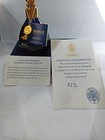 Faberge Perfume St Louis Blue Crystal Rare Signed   Numbered  Limited Edition
