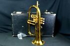 King 650 Flugelhorn With Bach 7c Mouthpiece - Recently Serviced  Great Player 