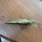 Vintage Heddon Tiger 1030 Lure 4 25  1967 First Series Era L-perch Rare Color