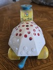 Vintage Fisher Price 1957 Tiny Tim Turtle Wooden Pull Toy Made In Usa
