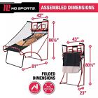 2 Player Indoor Basketball Game Arcade Style Led Scoring Folding Md Sports