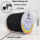 0 8mm Nylon String Strong Bracelet String Durable Nylon Cord For Jewelry Making 