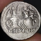 Minerva Goddess Of Wisdom Denarius Ancient Roman Republic Silver Coin 100bc