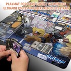 Board Game Digimon Playmat With Card Zones Mousepad Playmat Of Tcg Ccg
