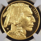 Gold 2021-w Buffalo 1 Oz  50   Pcgs Pf70 Ultra Cameo - Kenneth Bressett Signed