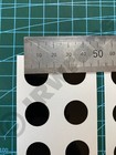  x16  Pdc Parking Sensor Stickers Decals Kit Car Bumper Van 4x4 Gloss Black