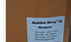 1 X Sealed Air Bubble Wrap Ib Medium Film Roll 3300ft 32 w X 12  100960819