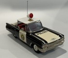 Vintage Ichiko Japan Tin Friction Polizei Police Cadillac Car Nice  W  Box