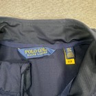 Polo Ralph Lauren Performance 1 4 Zip Pullover Mens 3xlt Navy Blue Golf Red Pony