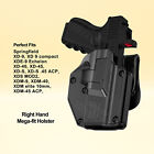 Ipsc Holster For Springfield Xd 9 Xd 40  45 Xdm Xds-45 Xdm Elite 1911 Sa Xd-e