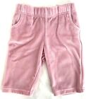 Harley Davidson Kids Baby New Born Girls Pink Velour Sweat Suit 2 Piece Set