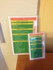3 Large Video Poker Strategy Card For 2   s Are Wild