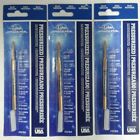 3 Fisher Bullet Space Pen Pressurized Ink Refills Blue Medium Spr1 Sealed